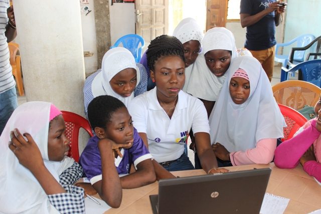 Alcatel - Lucent visits Achievers Ghana