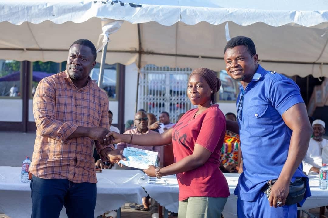 Certificate of Appreciation to Honourable Yussif Jajah (MP).
